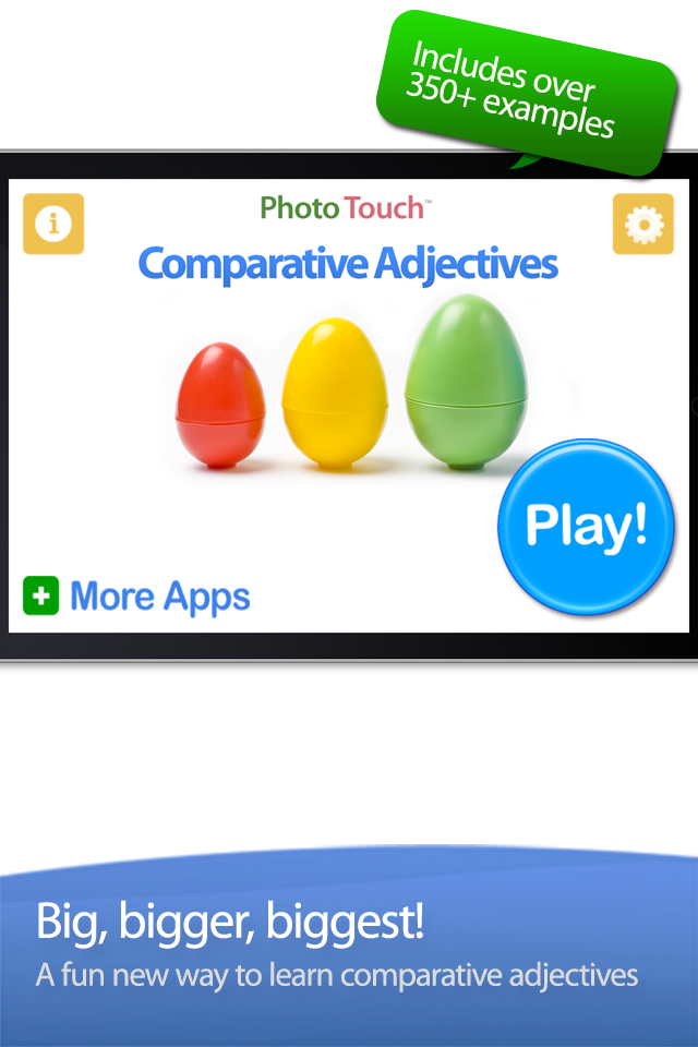 Comparative Adjectives - Educational App